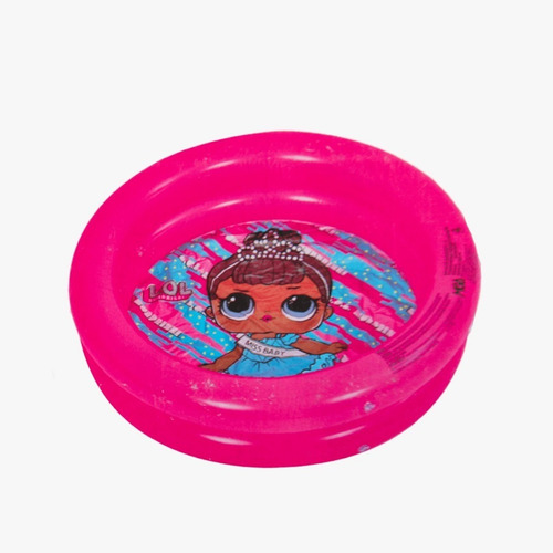Imagen 2 de 5 de Pileta Redonda Inflable Lol 2 Anillos 76cm Verano Regalo