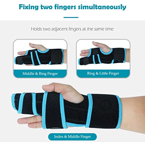 Férula Para 2 Dedos Soporte Para Muñeca De Mano Universal