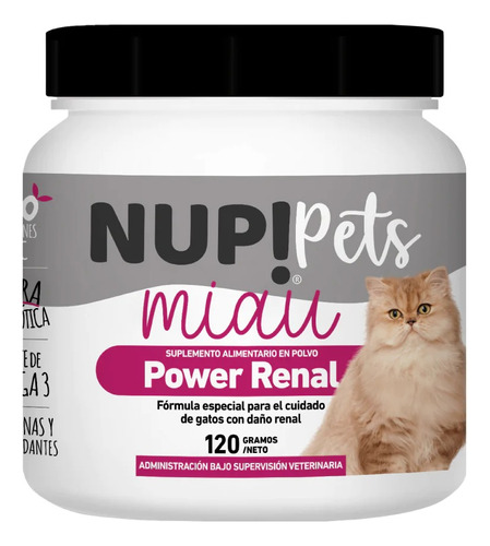Nup! Pets Power Renal Polvo Gato 120 Gr