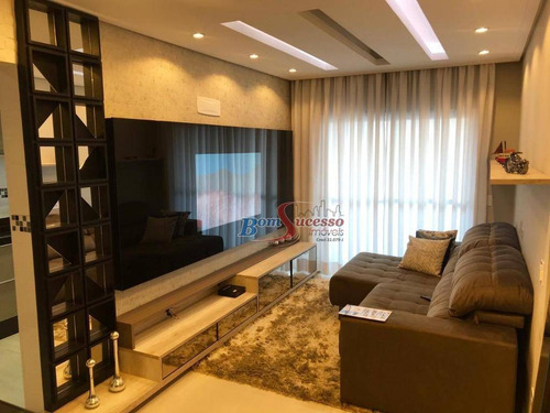 Imagem 1 de 28 de Apartamento Com 2 Dormitórios À Venda, 88 M² Por R$ 450.000,00 - Vila Caiçara - Praia Grande/sp - Ap2024