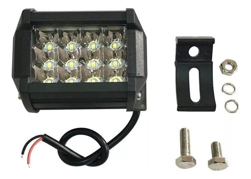 X2 Barra Focos Neblineros Led 36w Blanco Expansion Auto Moto