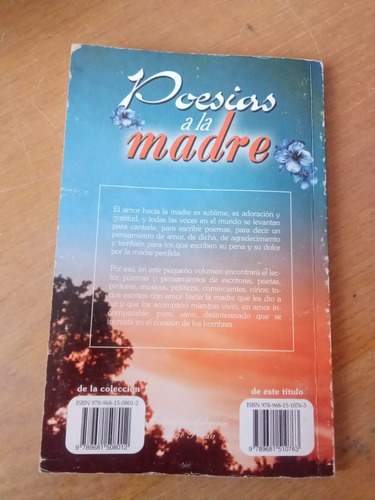 Poesías A La Madre - Selección De Pedro Álvarez (Usado)