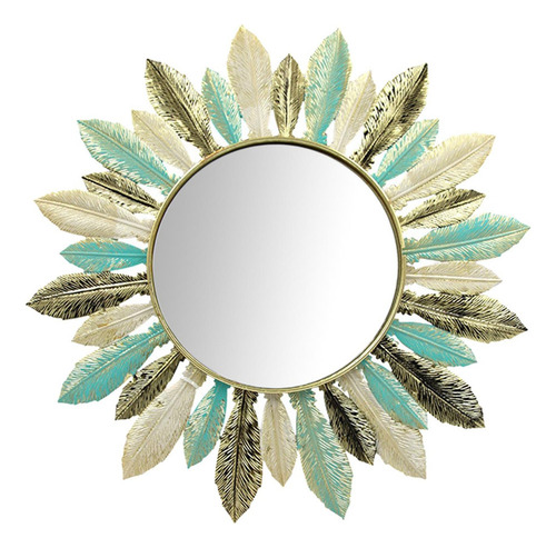 A*gift Espelho De Ferro Para Decoração De Parede Boho