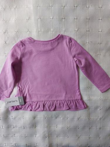 Imagen 4 de 10 de Suéter Para Bebé Niña. Marca: Carter's. Talla: 9 M
