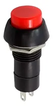 Comprar Boton Push Button De Enclave Rojo Diame 12mm Pbs-11a 30pzs