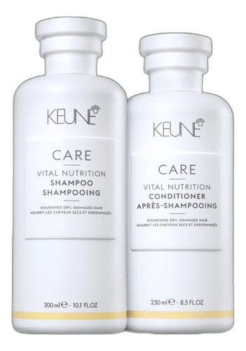  Kit Vital Nutrition Shampoo + Condicionador - Keune