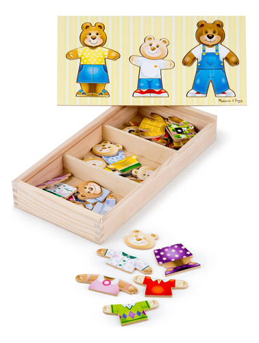 Puzle De Disfraces De Osos Melissa Y Doug