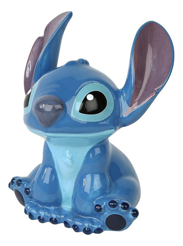 Powerhouse Disney Lilo & Stitch Stich Ceramic 9 Inch Bank Color Multicolor Multicolor