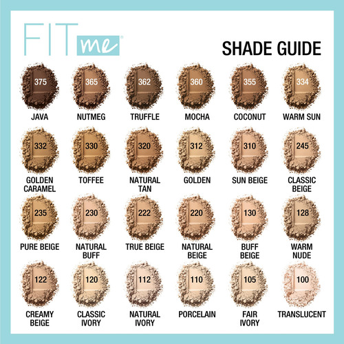 Maybelline Fit Me Polvo Fijador Nude Cálido