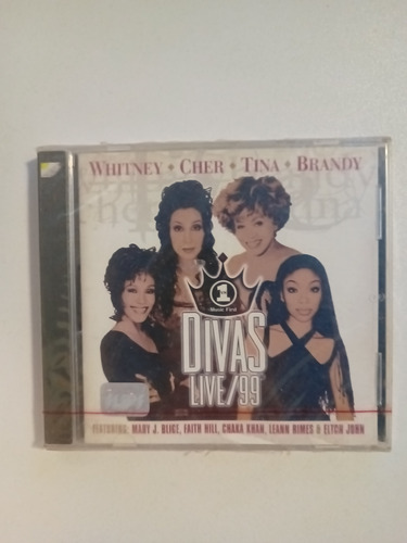 Cd Divas Live 99 Cd Original Nuevo Estándar