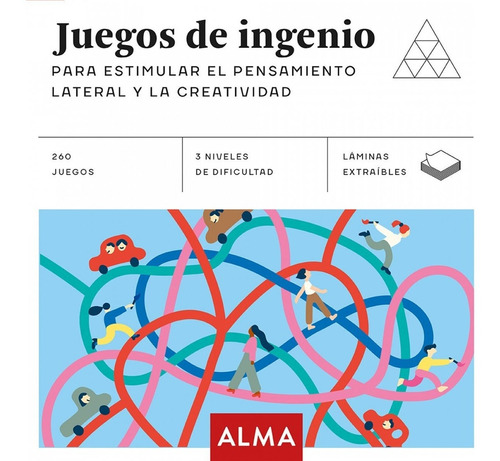 Libro Juegos De Ingenio Estimular Pensamiento Lateral Creati