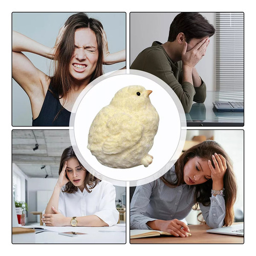 Para Pollo Grande Y Esponjoso De Silicona Hecho A Mano, 1