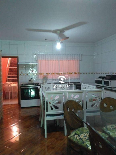 Imagem 12 de 21 de Sobrado À Venda, 204 M² Por R$ 870.000,00 - Vila Pires - Santo André/sp - So4060