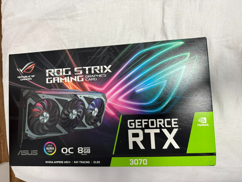 Rtx 3070 Rog-strix-rtx3070-o8g-gaming 8gb Gpu Vga