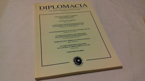 Diplomacia Revista 86  Enero-marzo  2001