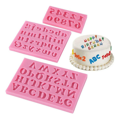 Moldes De Silicona Para Fondant Para Tartas De Chocolate Y F