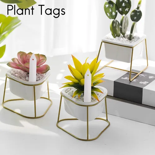 Etiquetas Para Plantas, Etiquetas De Plástico Para Viveros Y