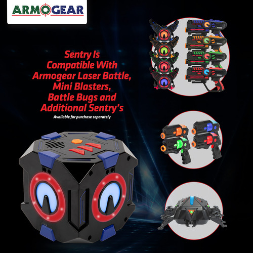 Armogear Sentry | 3 Juegos En 1 | Laser Tag Interactivo