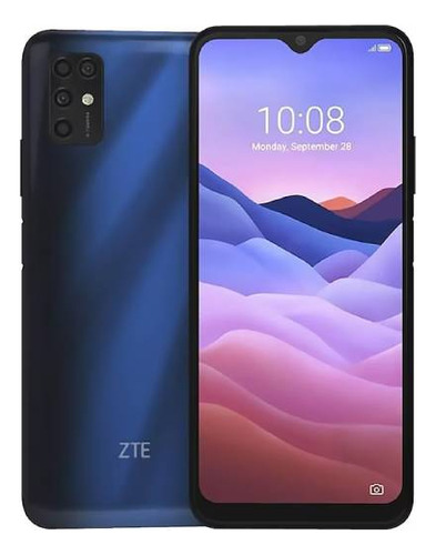 Celular Zte Blade V20 Smart 4/128gb Azul Telcel