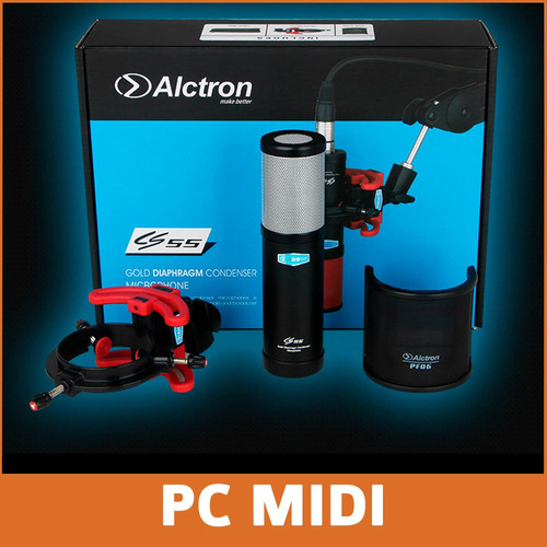 Imagen 4 de 9 de Micrófono Condensador Profesional Alctron Cs55 Cardioide