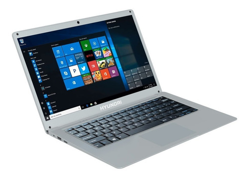 Imagen 2 de 2 de Laptop Hyundai 14.1 Celeron N3060, 4gb 64gb Win10 Bundle