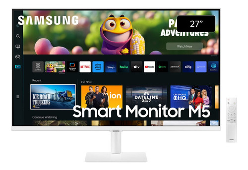 Monitor Samsung M50c Fhd 27  C/ Streaming Tv Wi-fi - Cover
