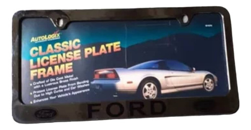 Porta Placa De Aluminio Ford