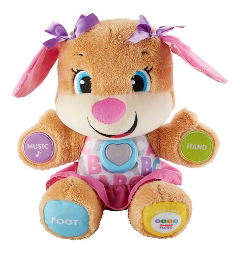 Perrita Aprende Conmigo Fisher Price Disponible En Rosado