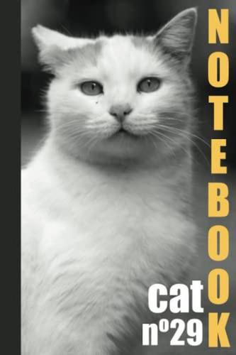 Notebook Cat Collection N. 29: Papel Rayado, 16 X 9 Pulgadas