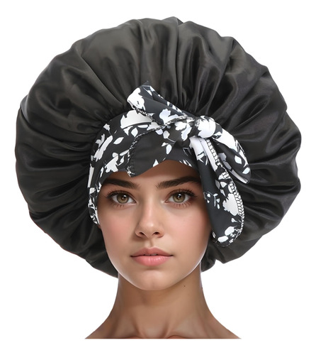 Bonnet For Sleeping| Xxl Adjustable Silk Satin Bonnets| Soft