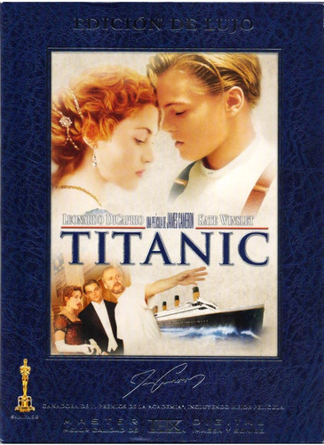 Titanic Edicion De Lujo 4 Discos Leonardo Dicaprio Dvd