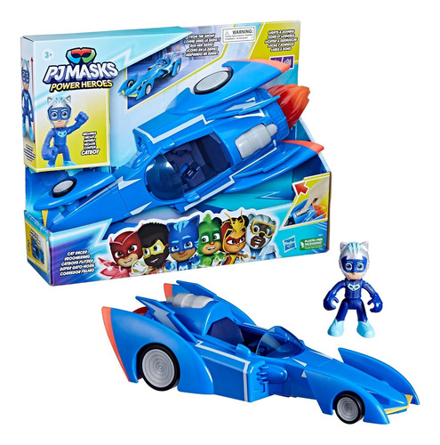 Pj Masks Cat Racer Con Luces Y Sonidos