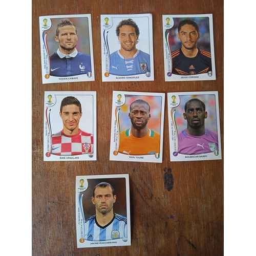 Barajitas, Cromos, Stickers Mundial De Fútbol Brasil 2014