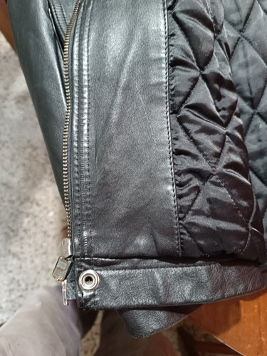 Campera De Cuero Legítimo Pierre Cardin (Usado)
