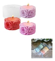 Comprar Molde De Silicón Rosa  Pequeña 3d Velas Jabones Reposteria
