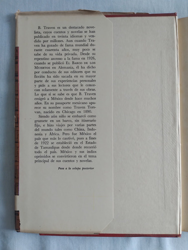 Libro El Visitante Nocturno Y Otros Cuentos, B. Traven (Usado)