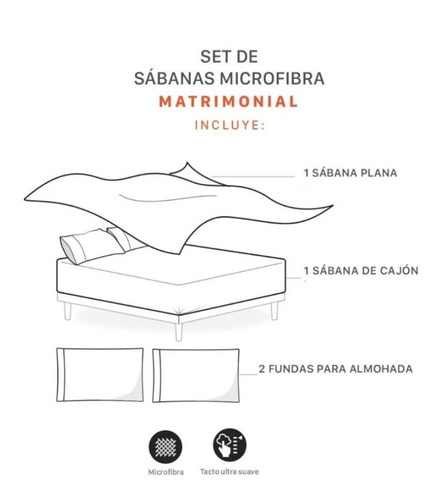 Sábana Matrimonial Confort Brinda Un Ligero Masaje Al Dormir Diseño de la tela Tabaco
