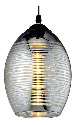 Lámpara Decorativa Colgante 126 Cristal (sin Foco)