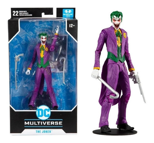 The Joker Dc Rebirth Mcfarlane Dc Multiverse Original