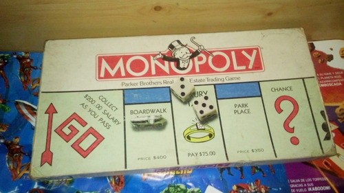 Monopolio Vintage Juego Mesa Años 1980 ,clasico