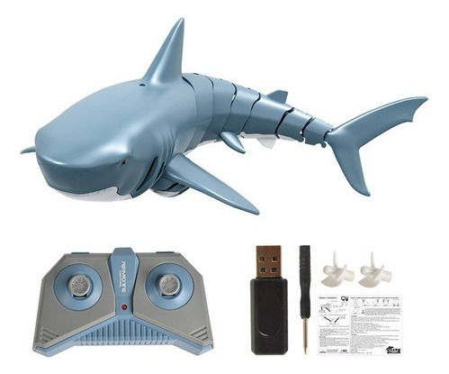 Mini Rc Tiburón Con Mando A Distancia Bajo El Agua