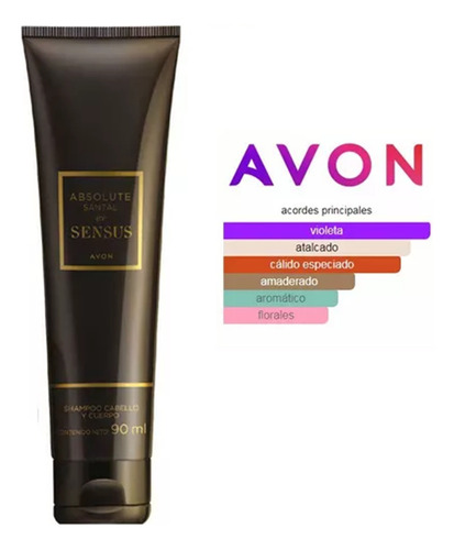 Shampoo Para Hombre 2 En 1 Cabello Y Cuerpo De Avon