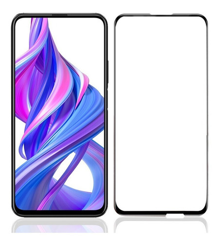 Huawei Y9s Mica De Vidrio 9h 5d Full Pegamento 