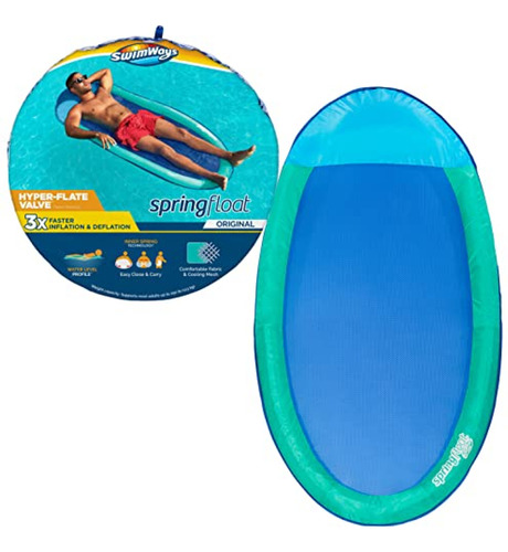 Swimways Spring Float Original Pool Lounge Chair, Flotadores