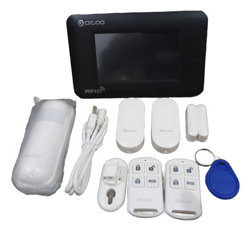 Sistema De Alarma Digoo Dg Hama C/pantalla Tactil 433mhz