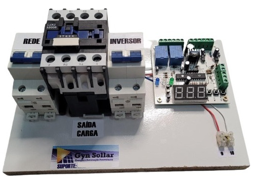 Quadro De Transferência Automática Energia Solar E Rede 32a