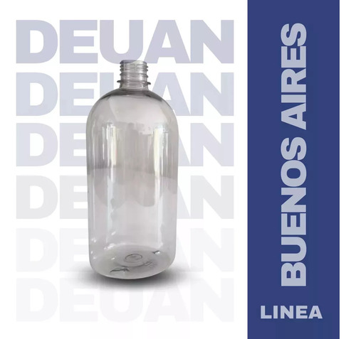 Pack 50 Unidades Botella Pet 500 Centimetros Cúbicos Línea Buenos Aires Envase Transparencia Cristalina Cuello De 28mm Resistente A Golpes Y Caídas Cierre Hermético Superficie Ideal Para Etiquetas