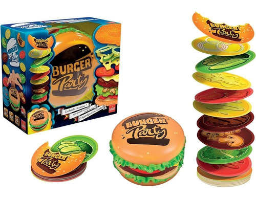 Burger Party - En Español Juego De Mesa Envío Express