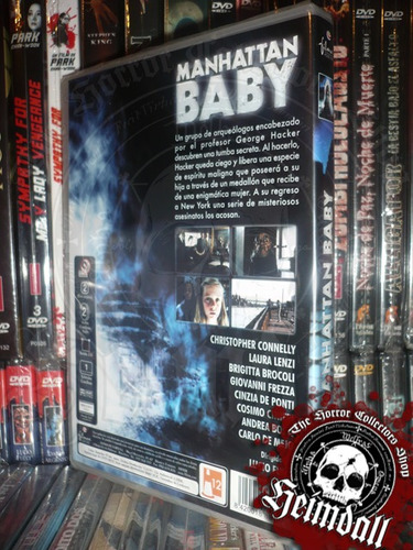 Dvd Manhattan Baby R2 Pal Sub Esp Lucio Fulci Gore Horror