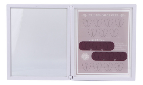 Cuaderno Expositor De Consejos Para Uñas, Tabla De Esmaltes
